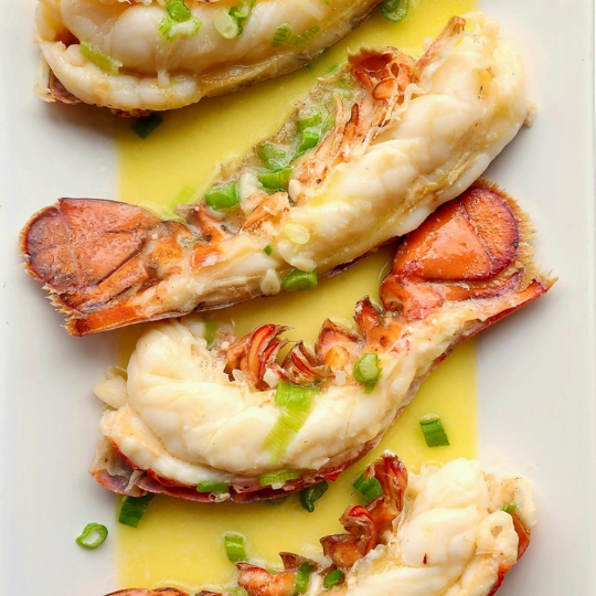 Butter Poached Lobster Tails