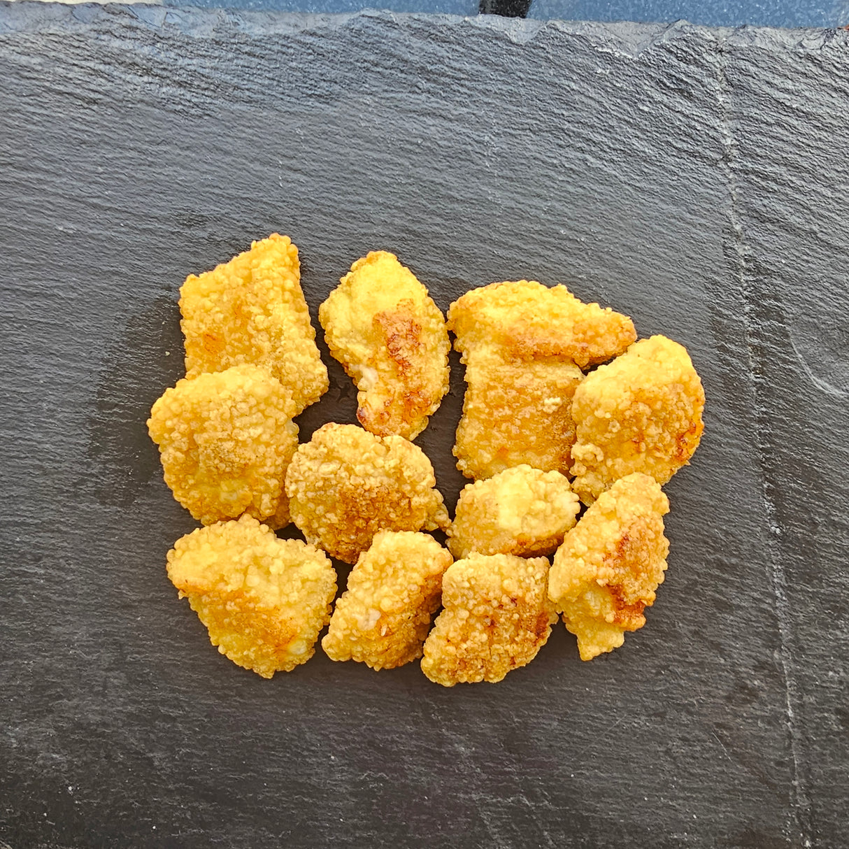 Nuggets de pollo empanizados orgánicos