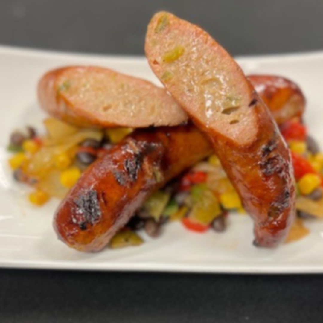 Jalapeno & White Cheddar Duroc Pork Sausage