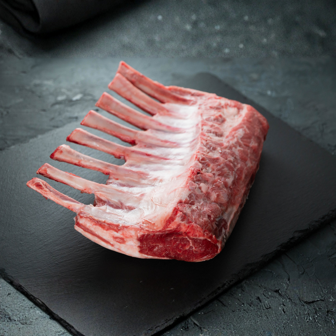 Colorado Rack of Lamb, Frenched, 8 Ribs