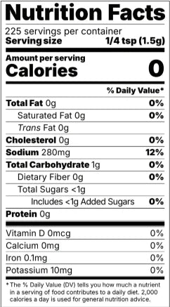 Black Beef Seasoning