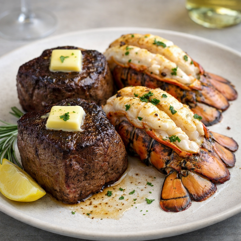 Luxury Surf & Turf: Filet & Lobster