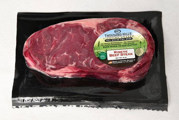 Ribeye Steak Boneless, Grass Fed