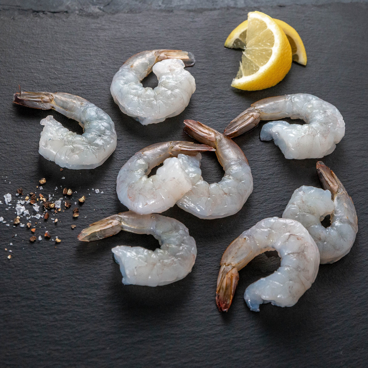 White Shrimp 16/20 Raw P&D Tail-On