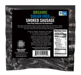 Organic Sugar Free Smoked Sausage
