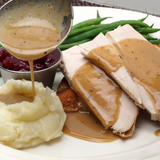 Au Jus Turkey Gravy with Fresh Herbs