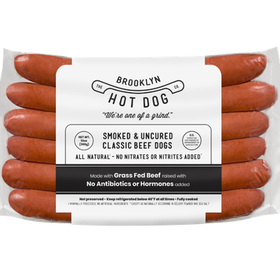 Perros calientes clásicos de carne de res
