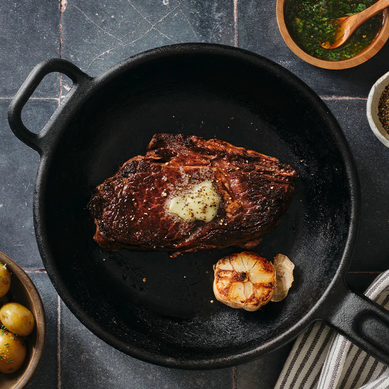 Grass-Fed Bison Ribeye Steak