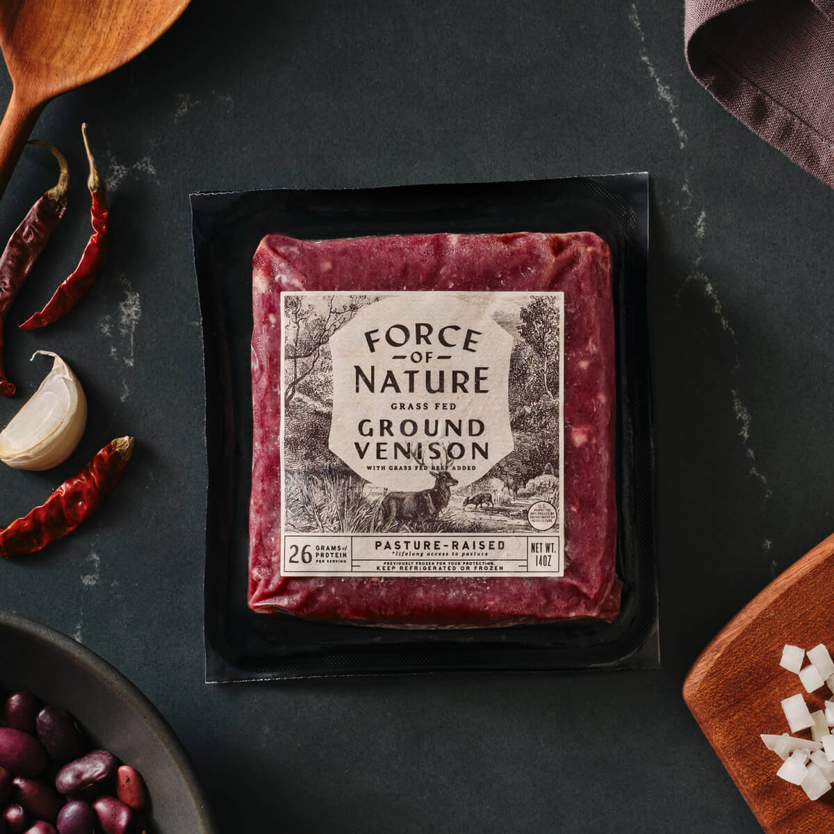 Grass-Fed Ground Venison