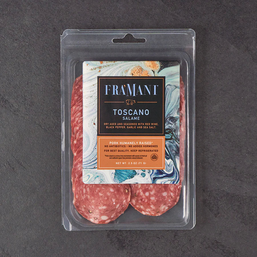 Toscano Salame Sliced