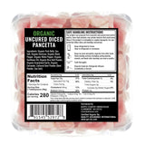 Organic Uncured Diced Pancetta
