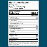 Beef Fajita Strips, Choice