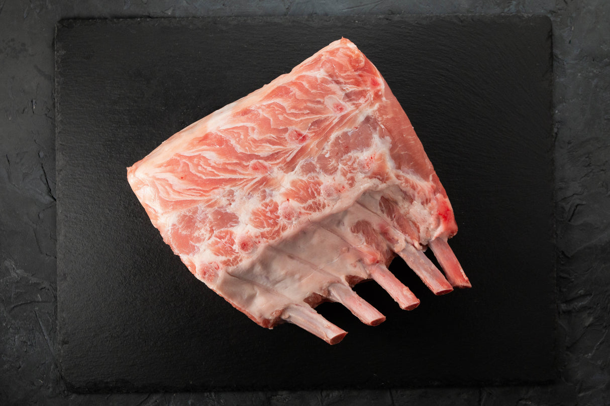 Duroc Pork Frenched 5-Bone Rack