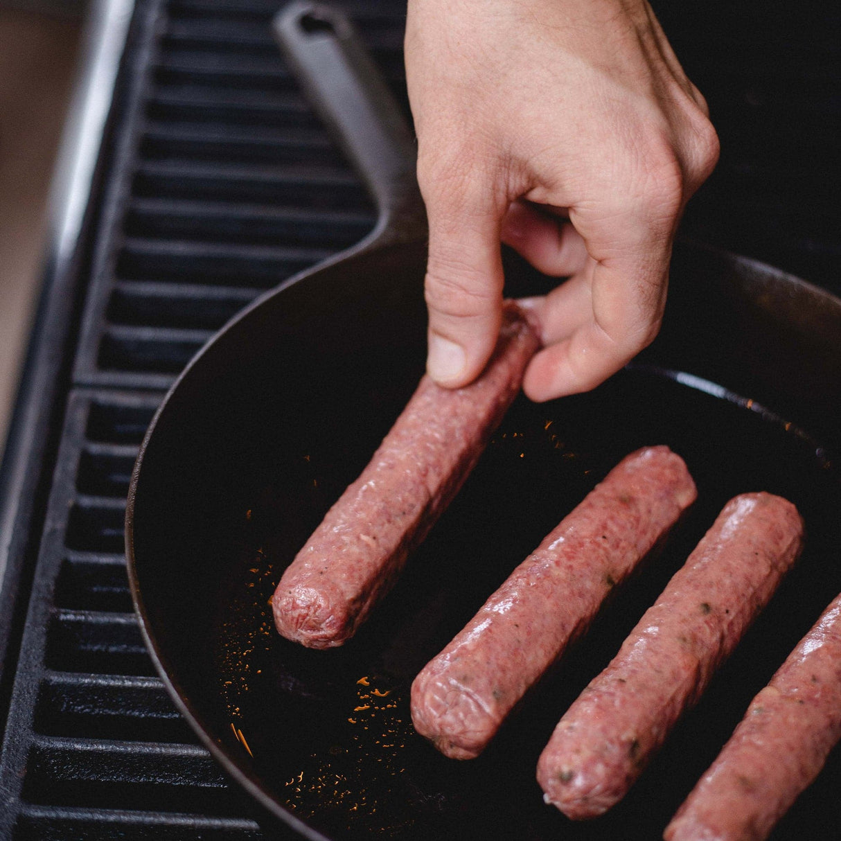 Grass-Fed Bison & Beef Sausage with Jalapeno & Cheddar