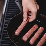 Grass-Fed Bison & Beef Sausage with Jalapeno & Cheddar