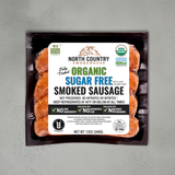 Organic Sugar Free Smoked Sausage