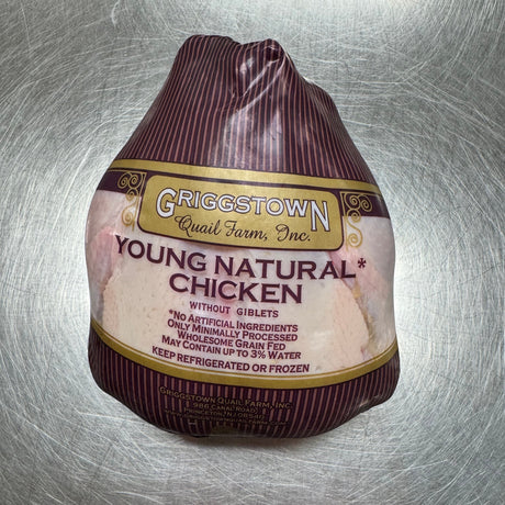 Griggstown local young natural chicken