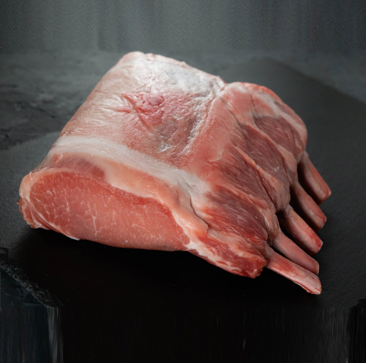 Duroc Pork Frenched 5-Bone Rack