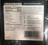 Ground Beef 80/20, Special Blend